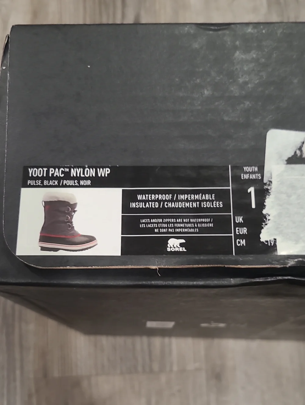 Sorel new box
